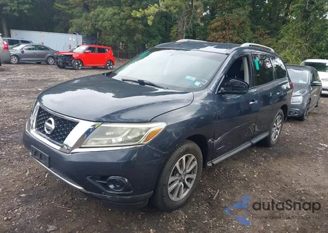 2013 Nissan Pathfinder Sv из США, поврежденный, VIN 5N1AR2MM2DC646286